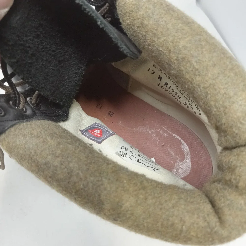 Timberland Boots Mens Size 13 Black Leather Hainsworth‎ Insulated Winter Snow